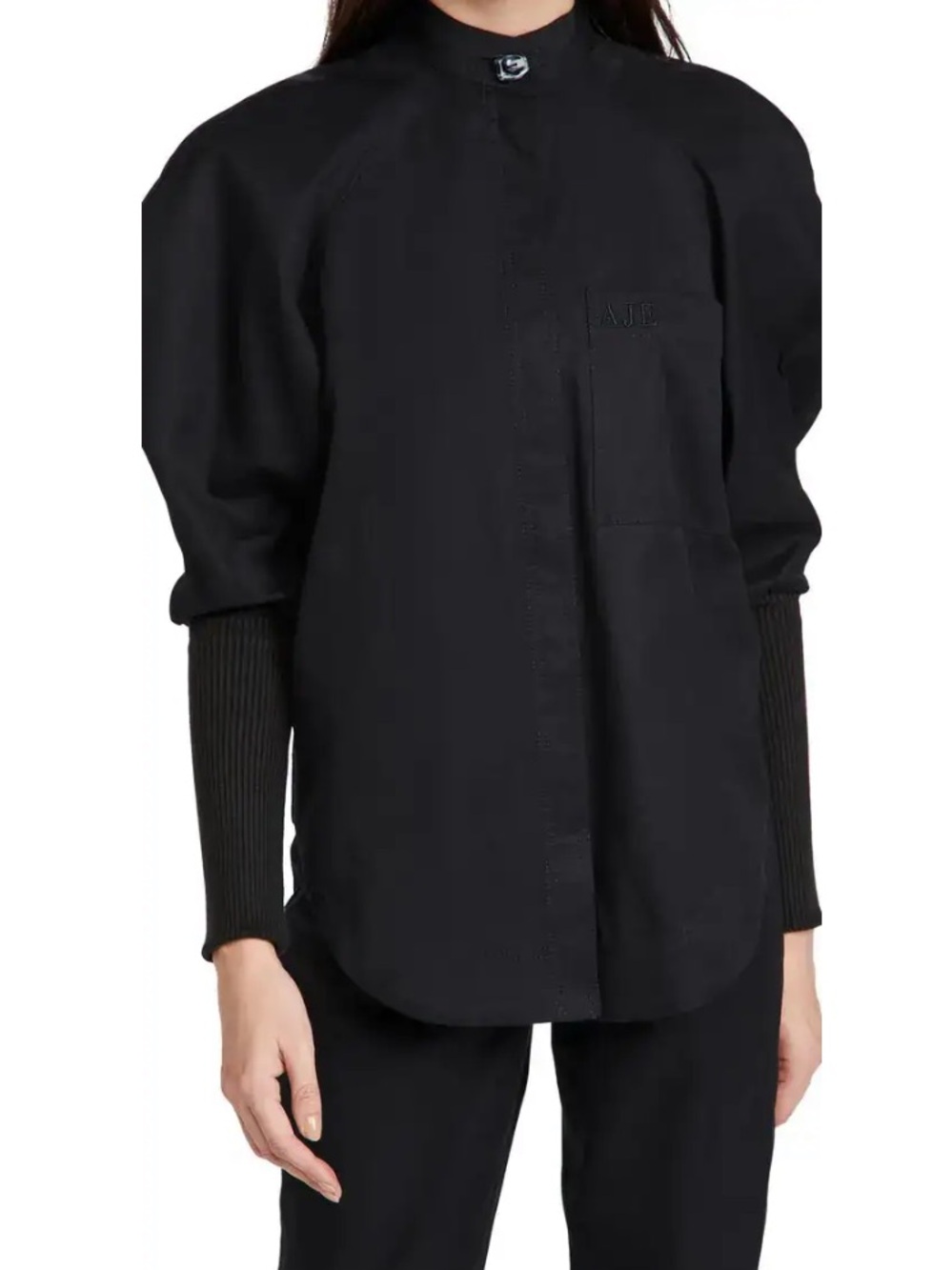 Aje Chaise Shirt in Black 12